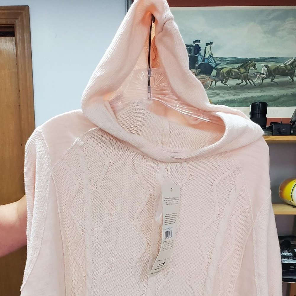 Pure & Co. Hooded Sweater L